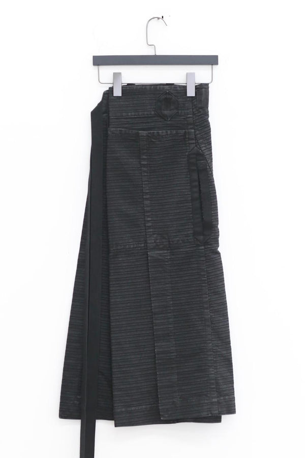 BORIS BIDJAN SABERI Apron SS22 WORKER1 F1603D Black